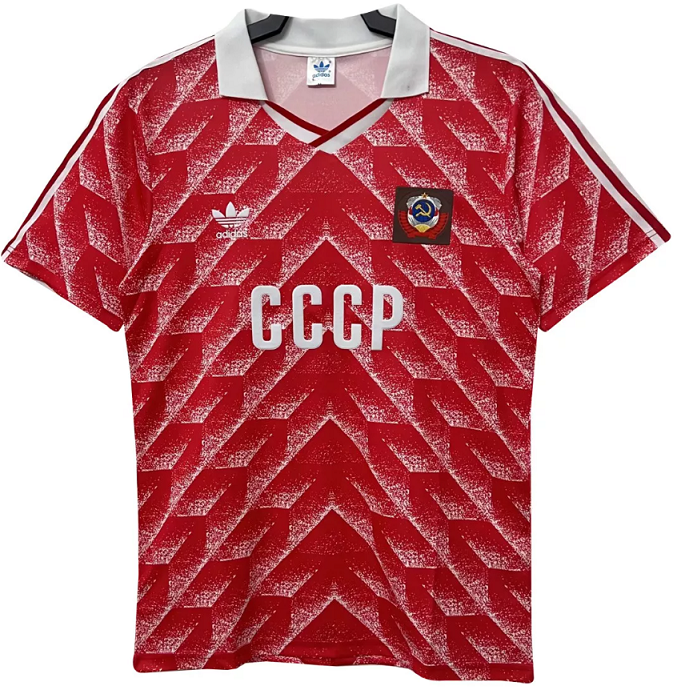 Camisa I União Soviética 1988 Adidas Retro